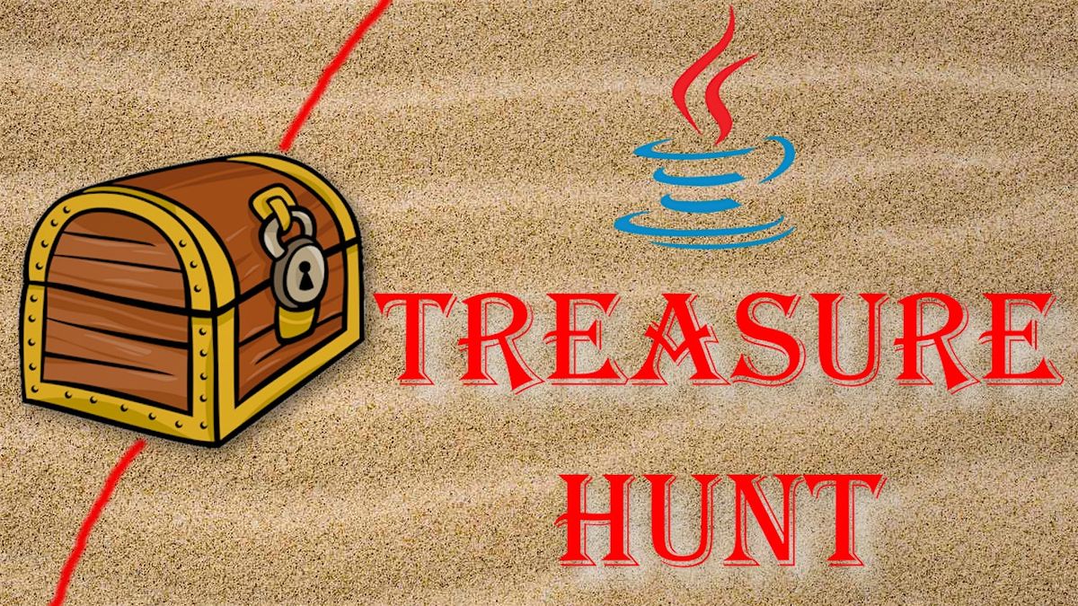 Free online coding class - Java Treasure Hunt