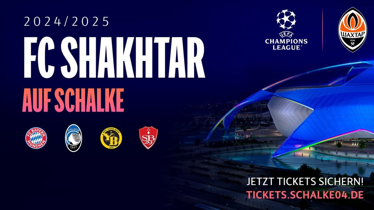 Borussia Dortmund vs FC Shakhtar Donetsk - Champions League 2024-2025 Tickets