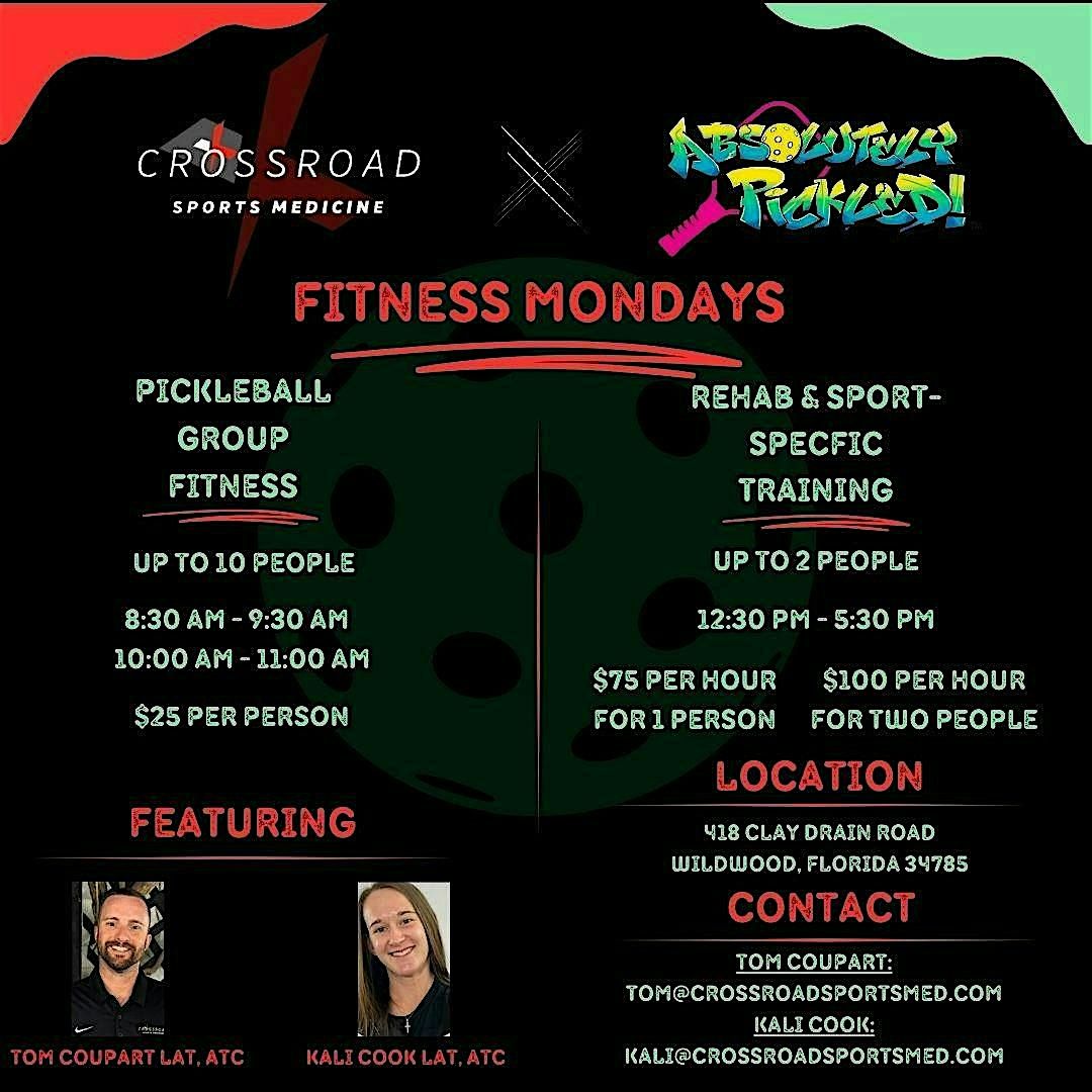 Fitness Mondays @ Absolutely Pickled