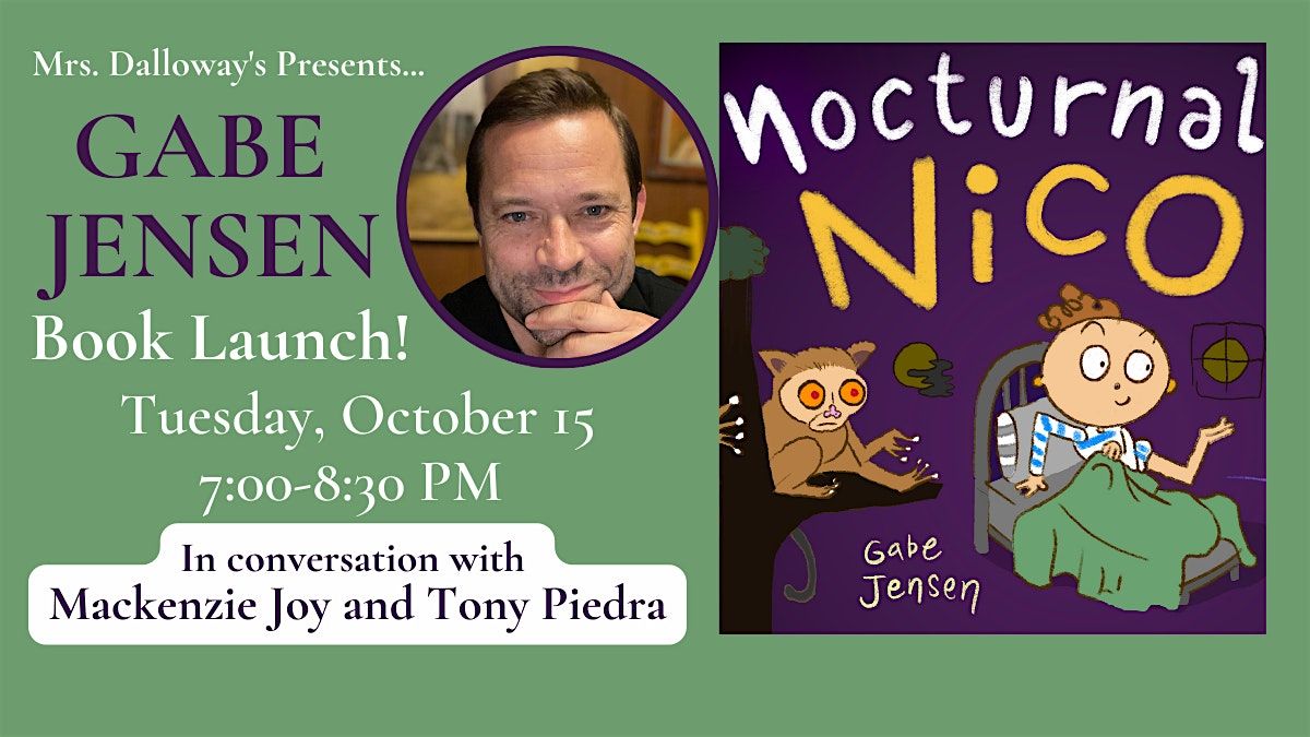 Gabe Jensen's NOCTURNAL NICO In-Store Book Launch For Kids!