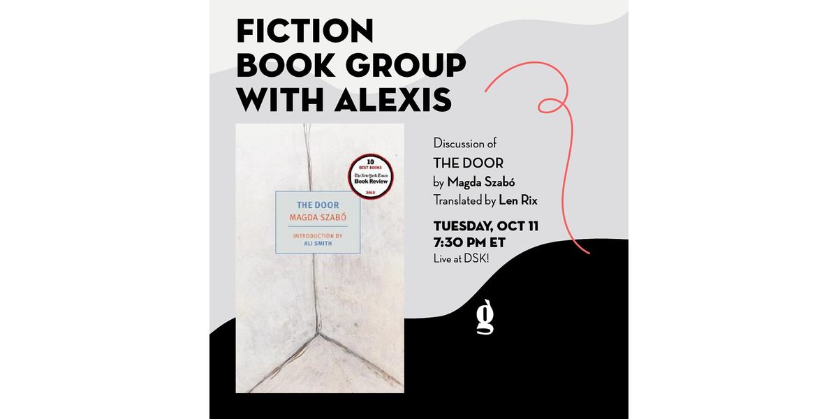 Live at DSK: Fiction Book Group