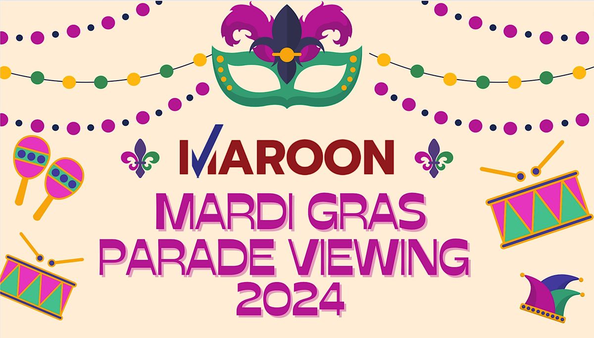 mardi gras parade viewing stands