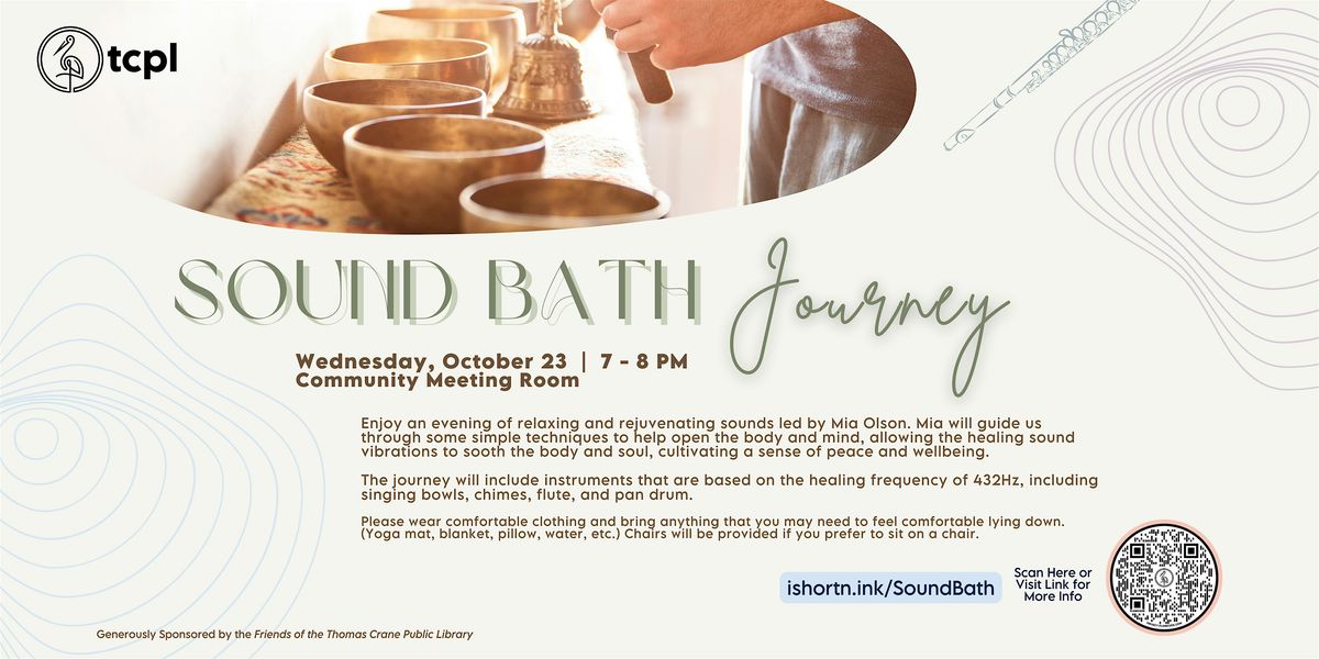 Sound Bath Journey with Mia Olson