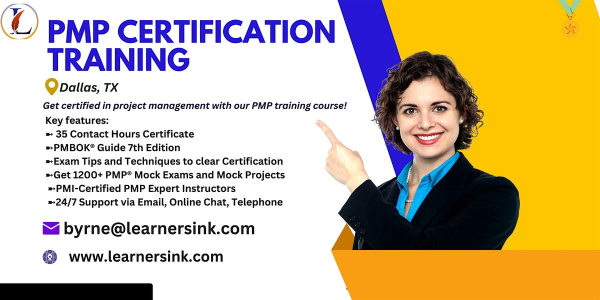 4 Day PMP Program In-Person Training In Dallas, TX