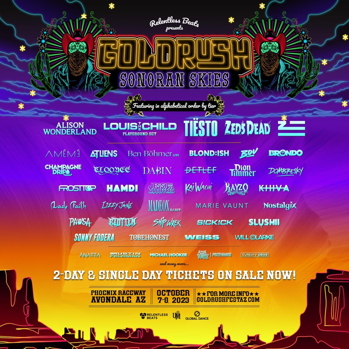 Goldrush Music Festival -  2 Day Pass at Rawhide Western Town and Event Center