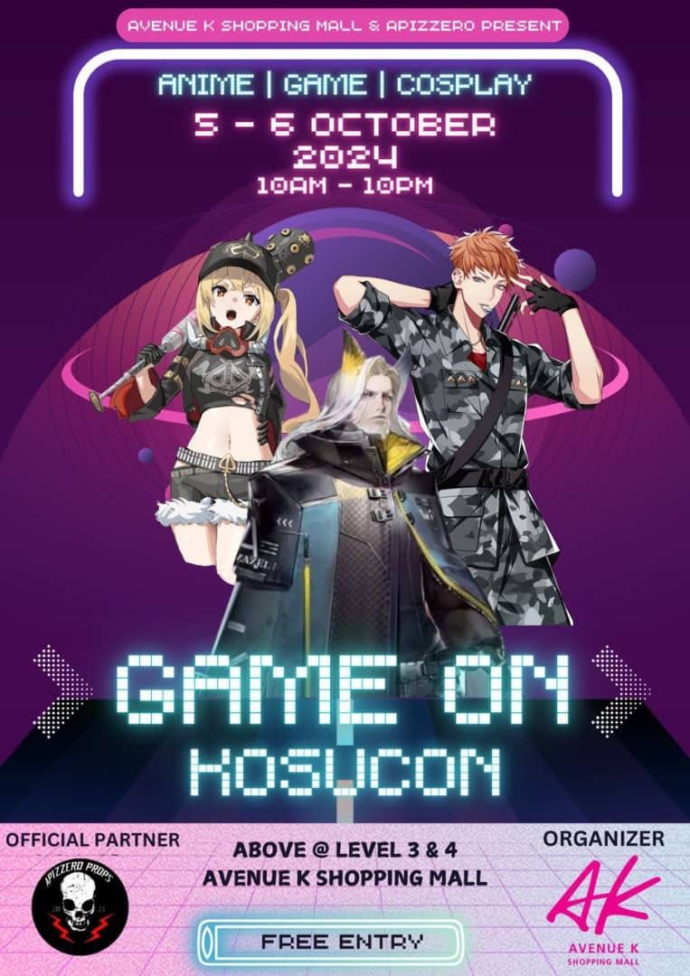 KOSU CON : GAME ON