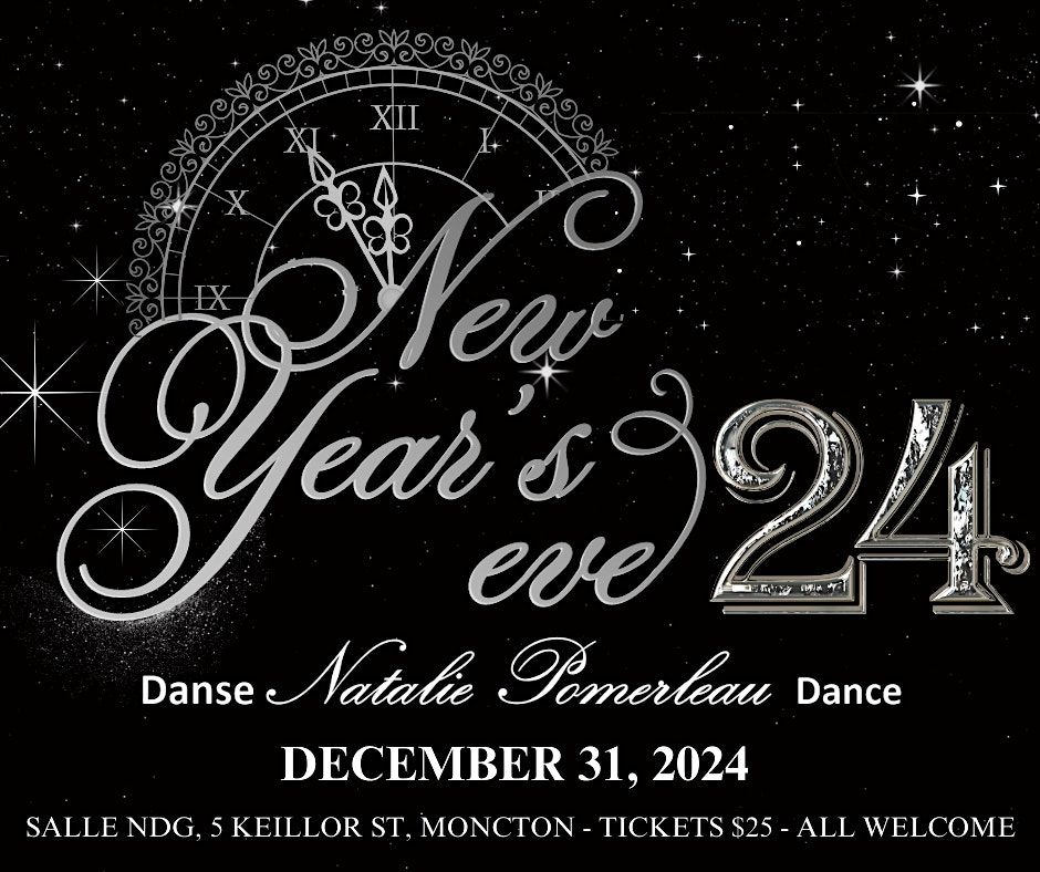 New Year's Eve 2024 with Danse Natalie Pomerleau Dance