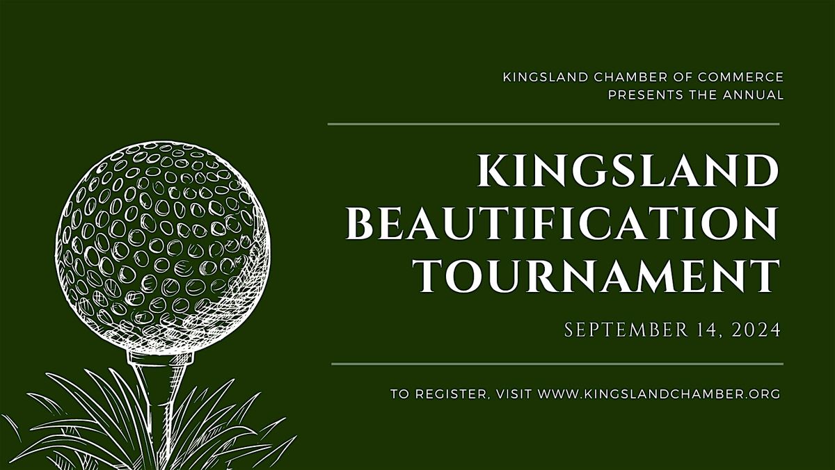 Kingsland Beautification Golf Tournament