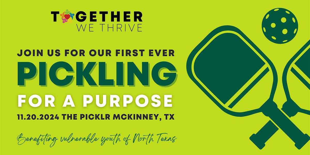 PICKLEBALL 2024, The Picklr, McKinney, 20 November 2024