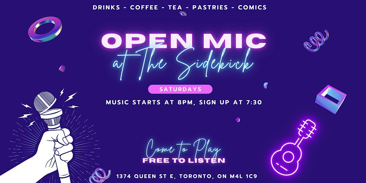 Music Open Mic at The Sidekick