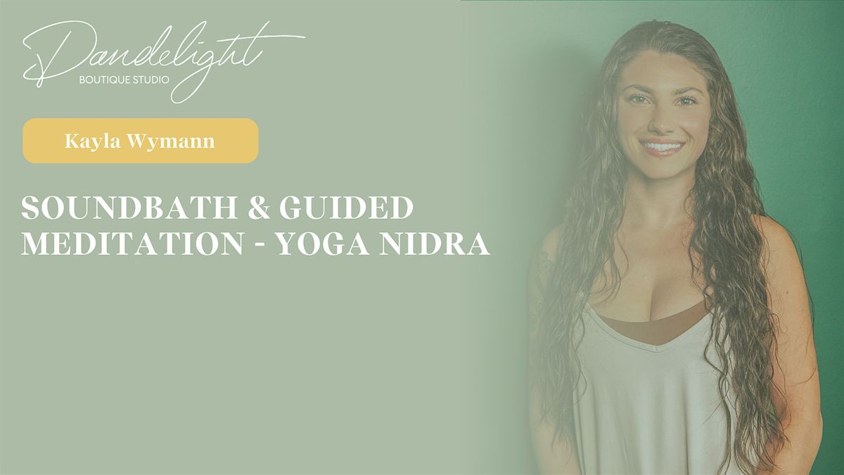 Soundbath & Guided meditation - Yoga Nidra