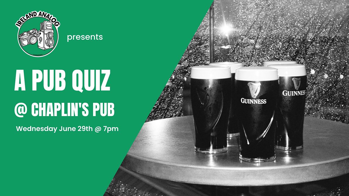 Ireland Analog Pub Quiz - June 2022