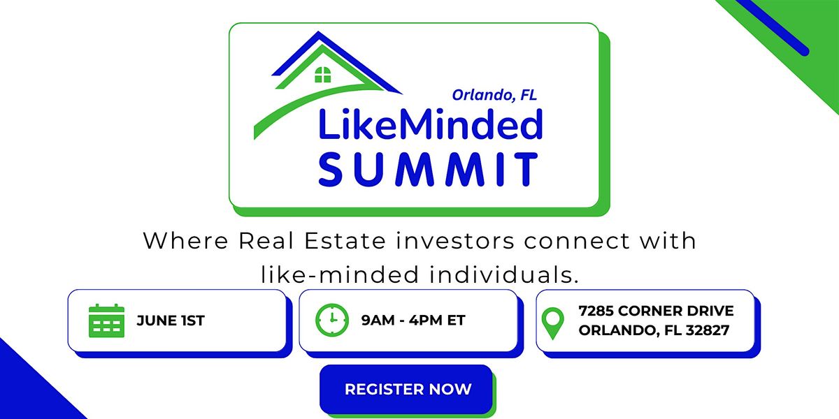 LikeMinded Real Estate Investor Summit - Orlando