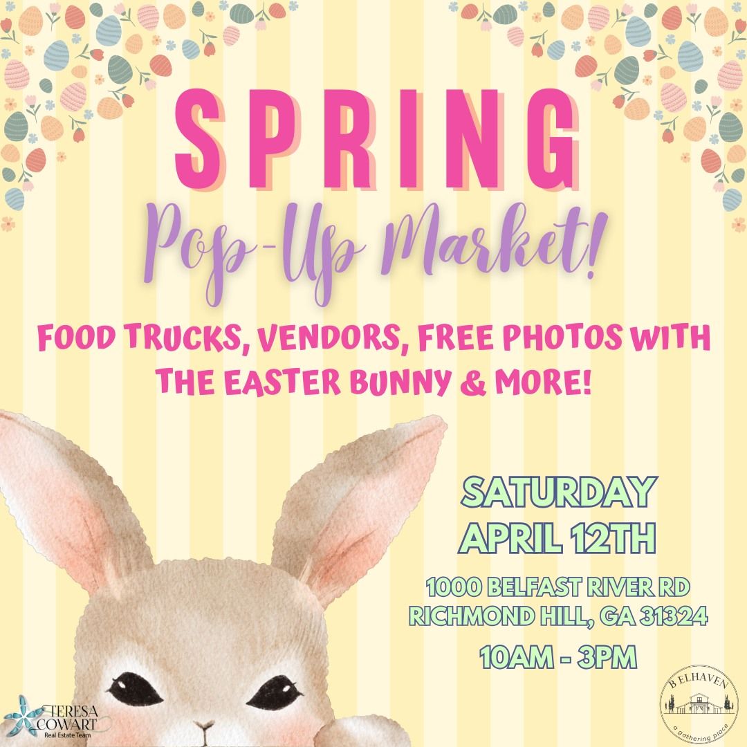 Spring Pop-Up Market at Belhaven