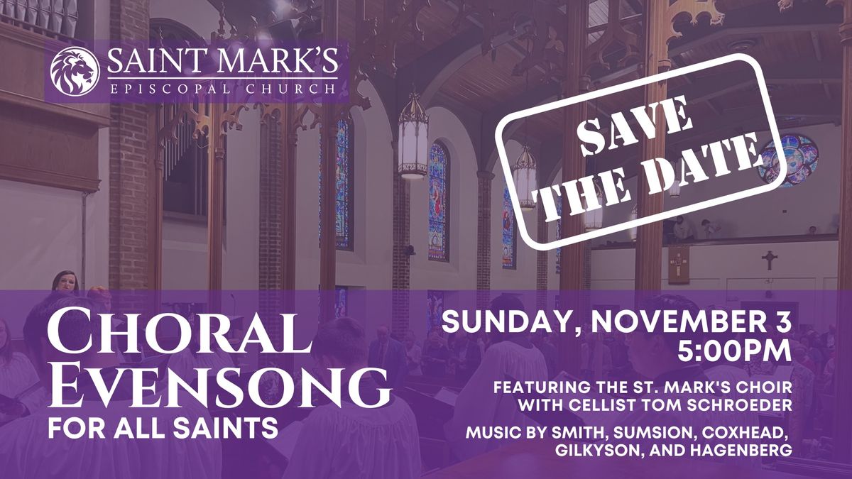 Choral Evensong for All Saints