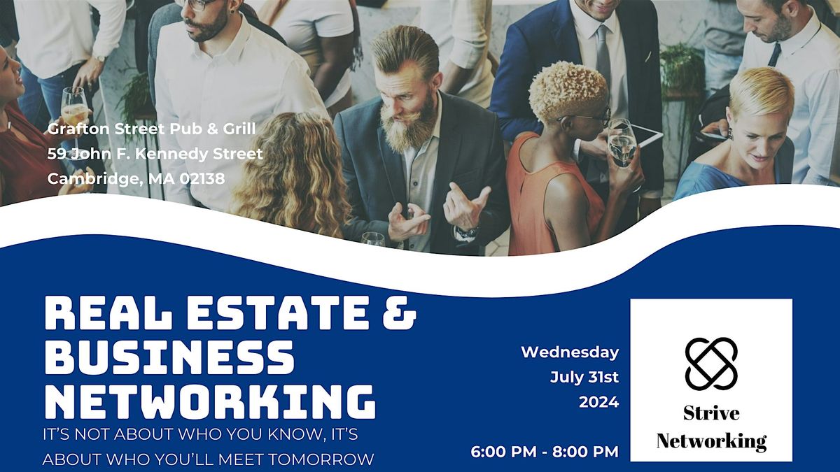 Real Estate and Business Networking | Elevating Your Potential - Boston