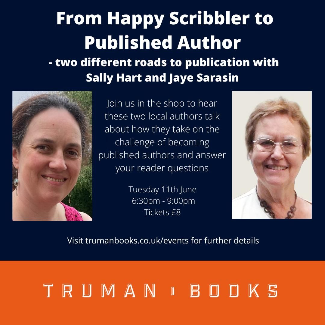 From Happy Scribbler to Published Author \u2013 two different roads to publication