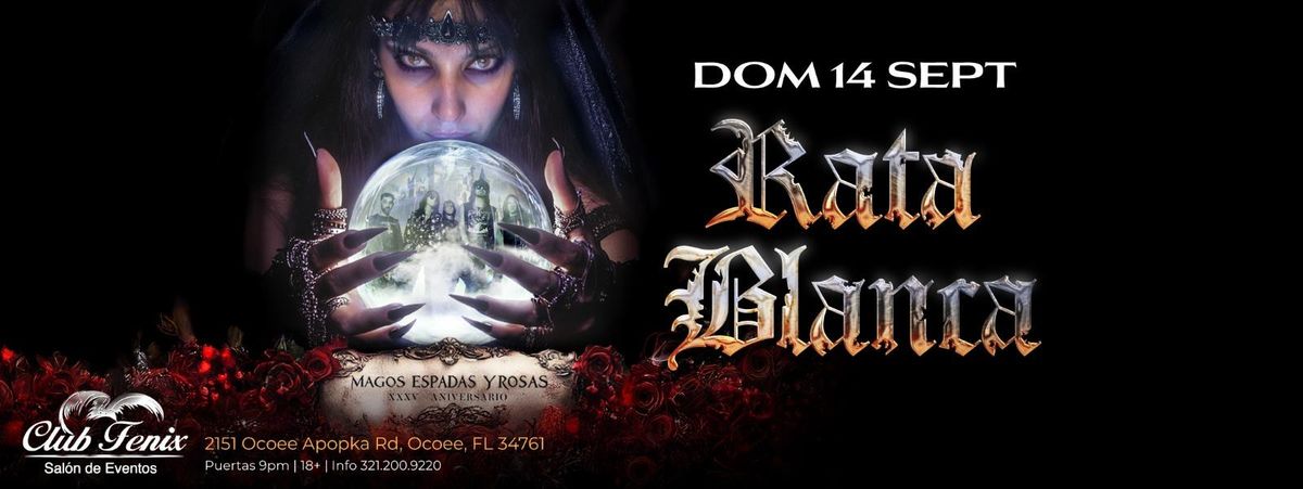 RATA BLANCA EN OCOEE