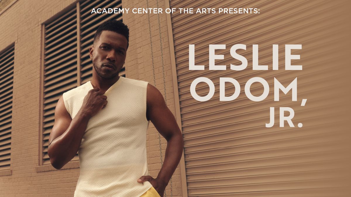 Leslie Odom, Jr. at the Academy Center of the Arts | September 25