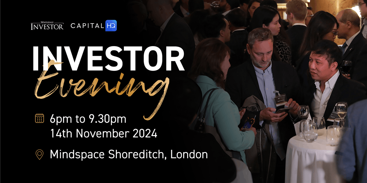 London Investor Evening - November