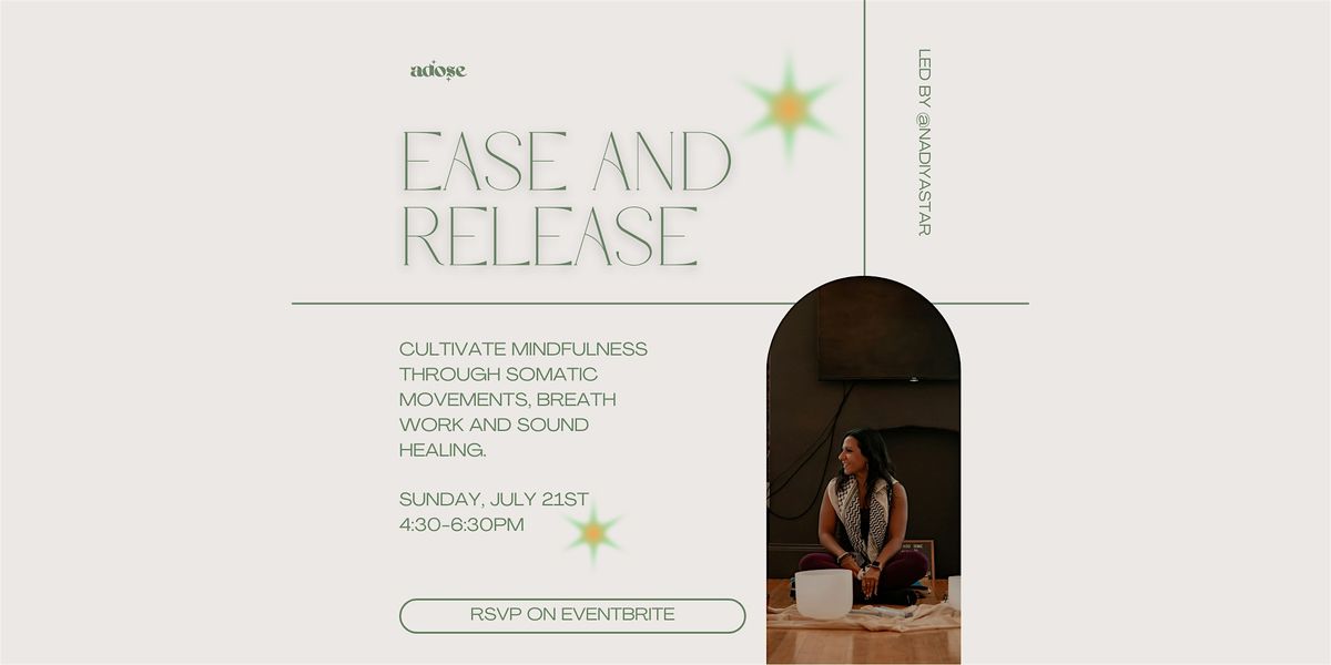 Ease & Release: Breathwork, Sound Healing, & Hatha Flow Yoga