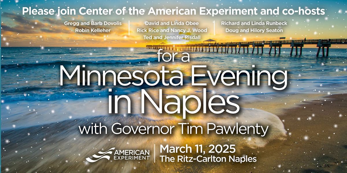 Minnesota Evening in Naples with Governor Tim Pawlenty