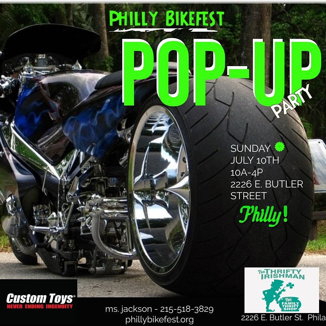 PHILLY BIKEFEEST POP UP PARTY