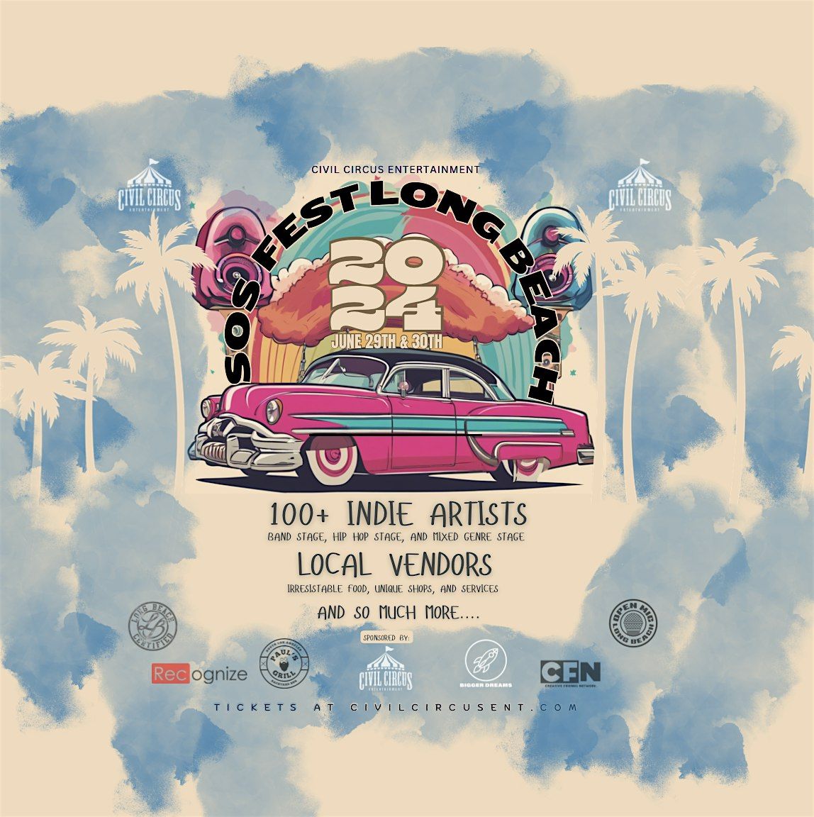 Sounds of Sanity Festival Long Beach 24'
