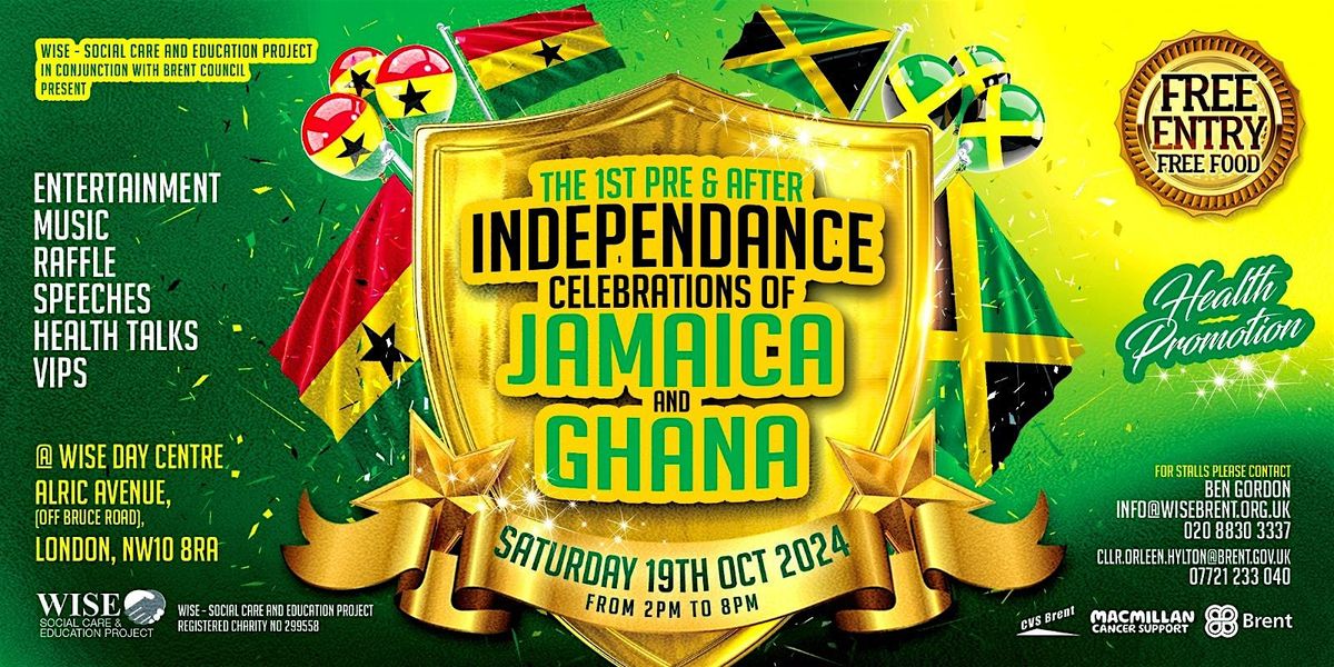 Independence celebrations of Jamaica and Ghana