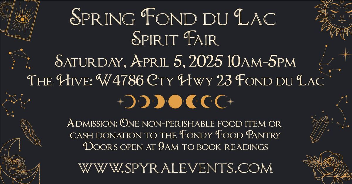 Spring Fond du Lac Spirit Fair