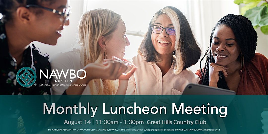 NAWBO Austin Monthly Luncheon Meeting - August