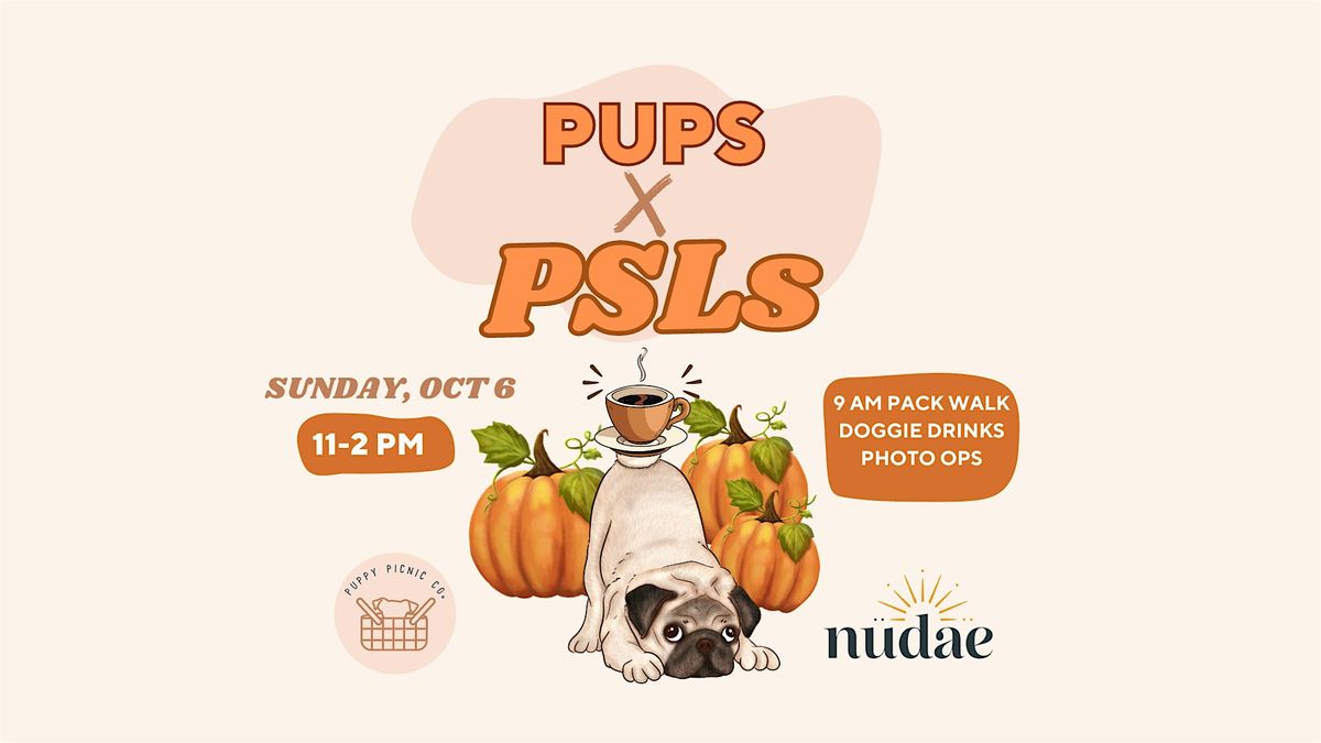 Pups x PSLs at N\u00fcdae Coffee