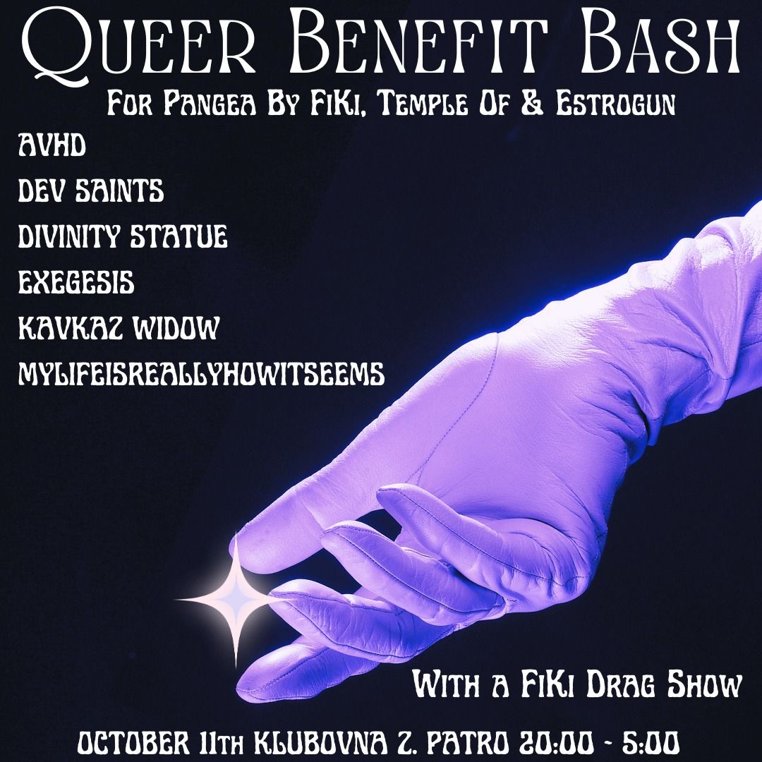 Pangea Queer Benefit Bash with Estrogun x Temple Of x show by FIKI