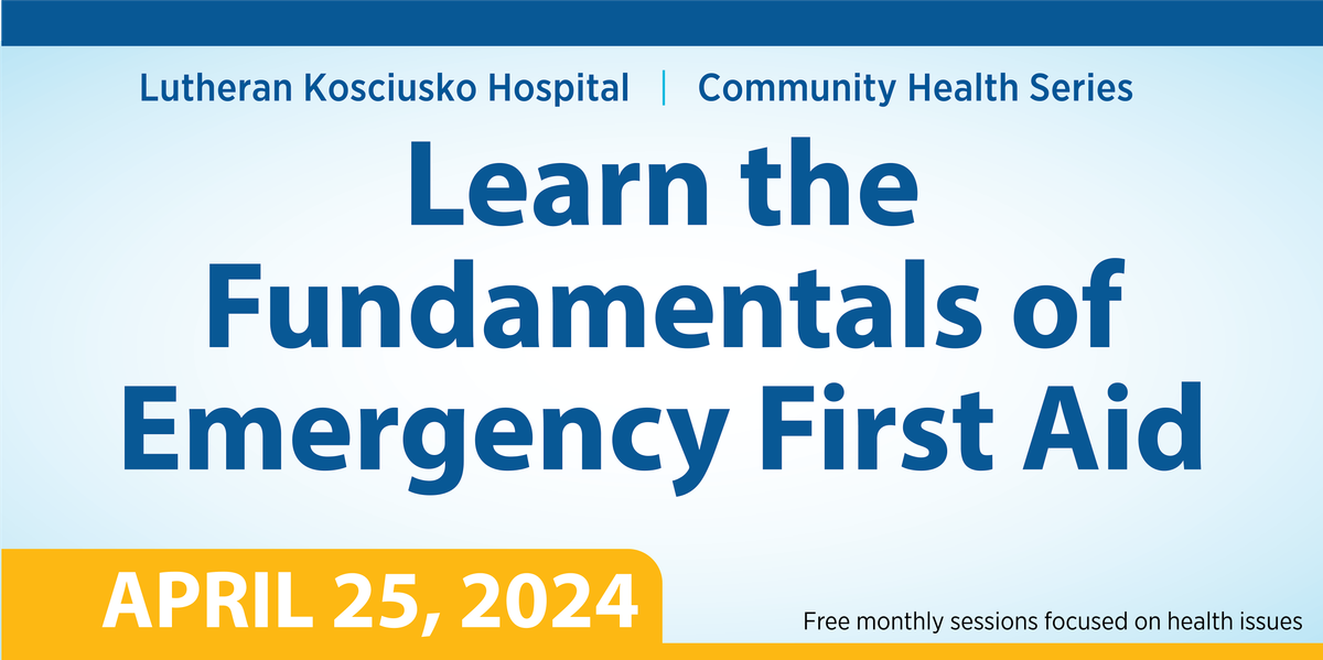 Learn the Fundamentals of Emergency First Aid