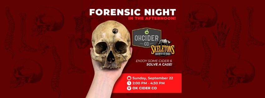 Forensic Night - In the Afternoon!