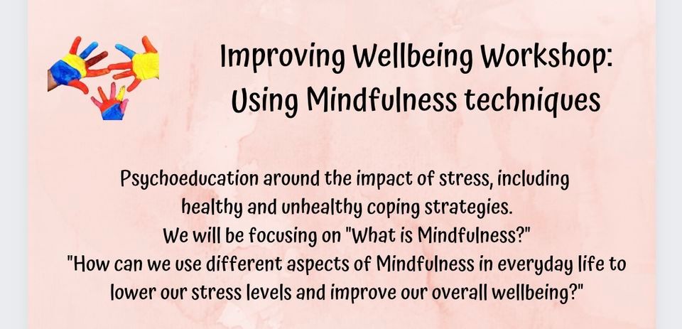 Improving Wellbeing Workshop 