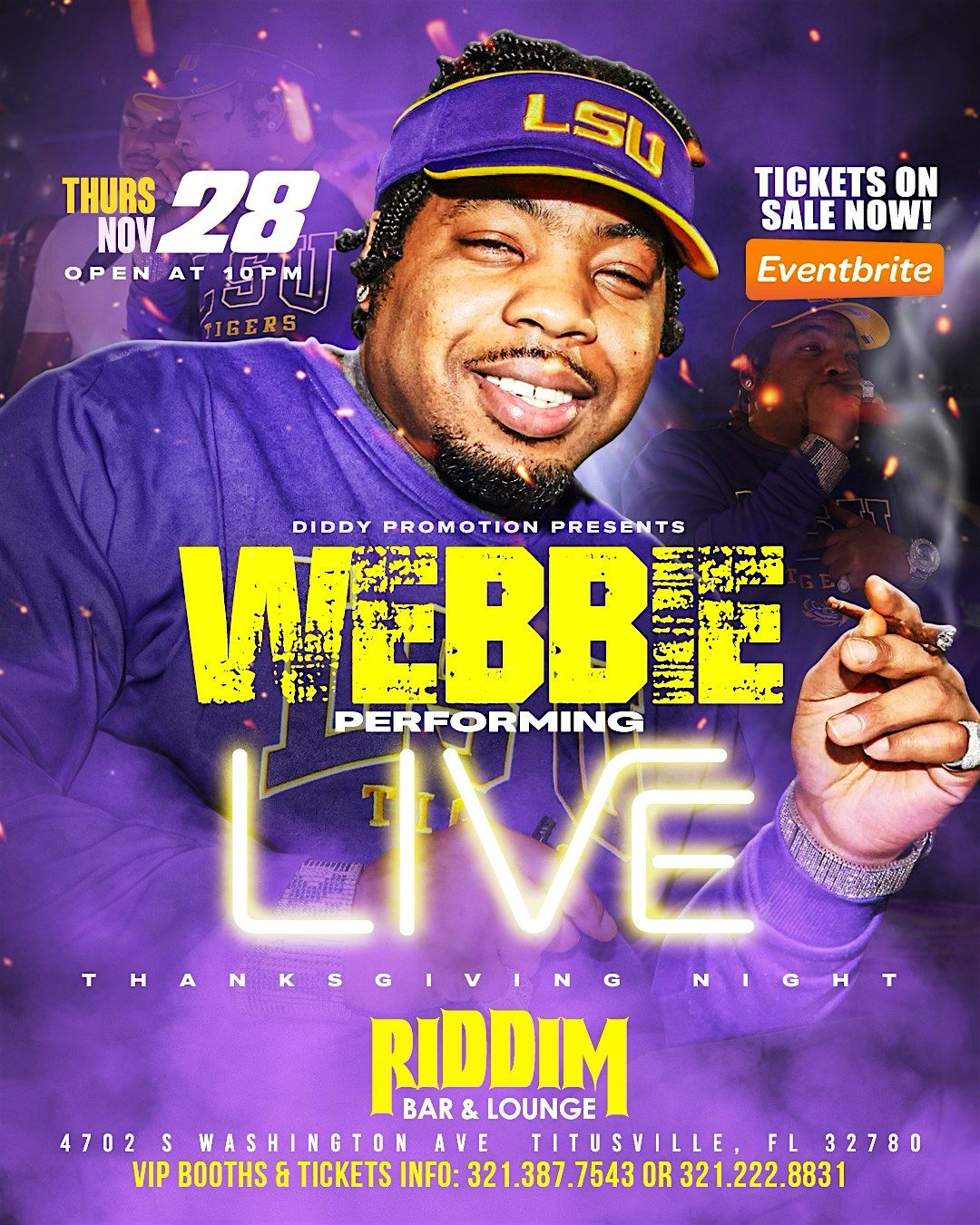 Webbie Concert Thanksgiving Night