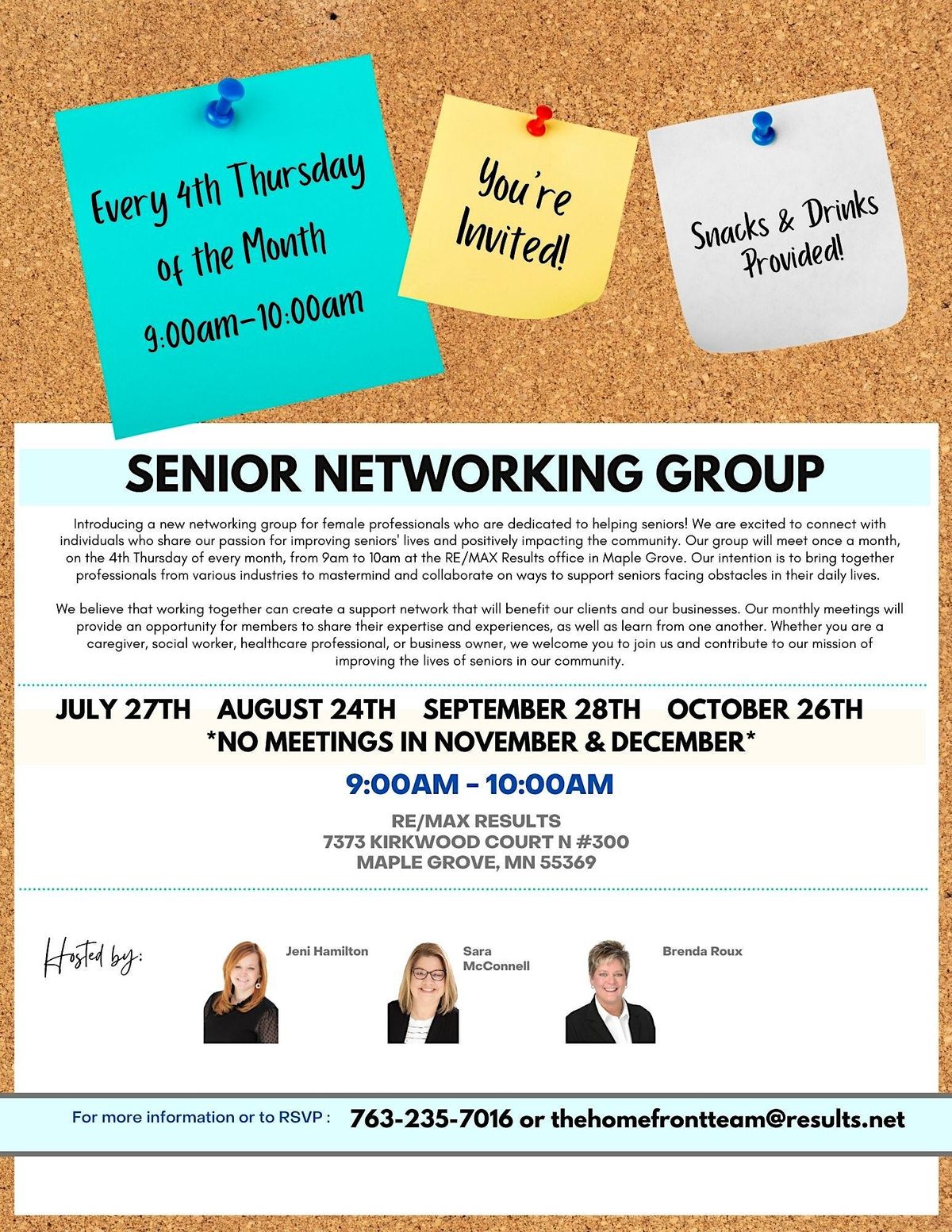 Seniors Networking Group