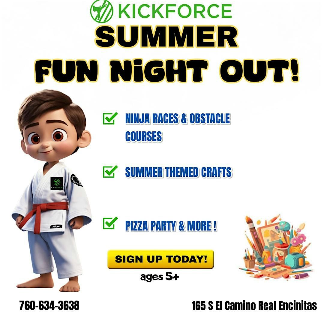 Kids Summer Night Out !