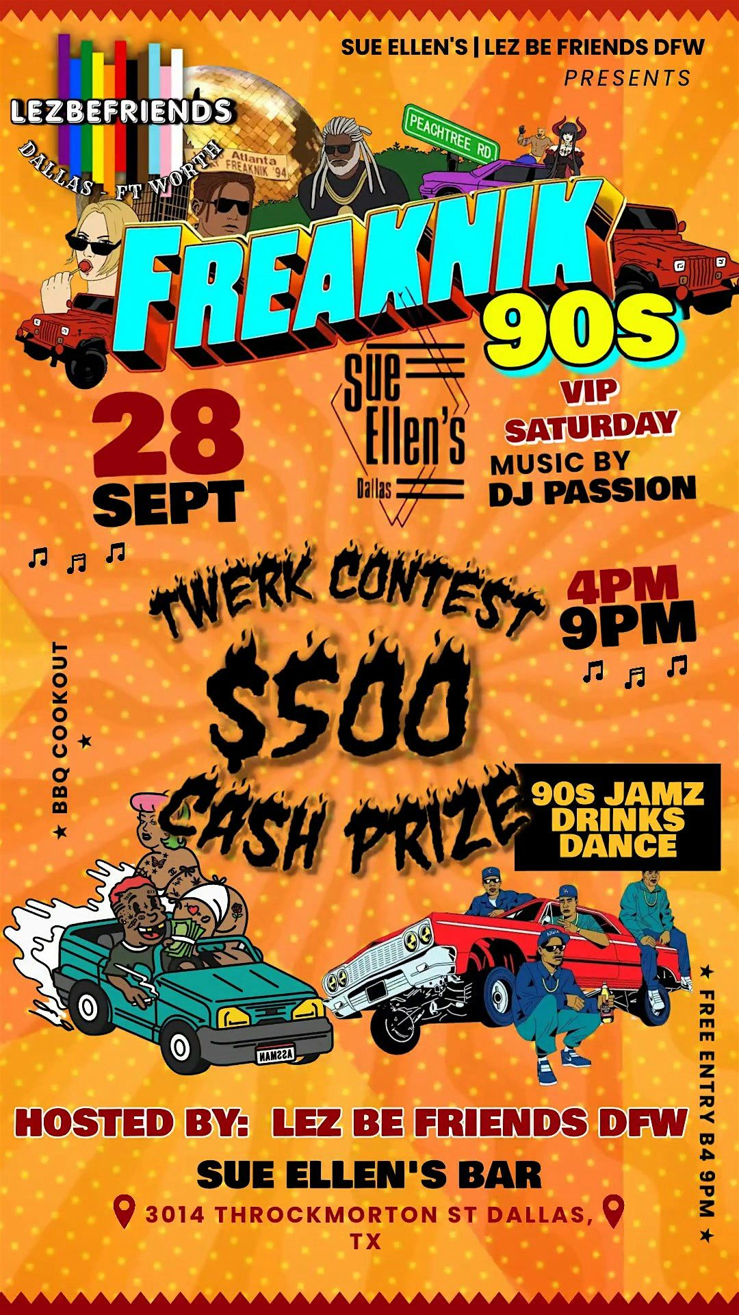 FREAKNIK  90's QUEER (LGBTQ+) EDITION