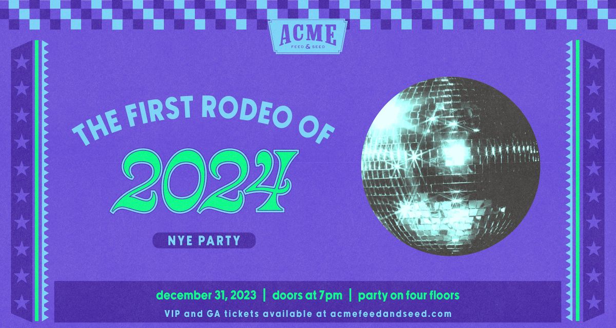 Acmes Disco Rodeo New Years Eve Party Downtown Nashville 2024, Acme