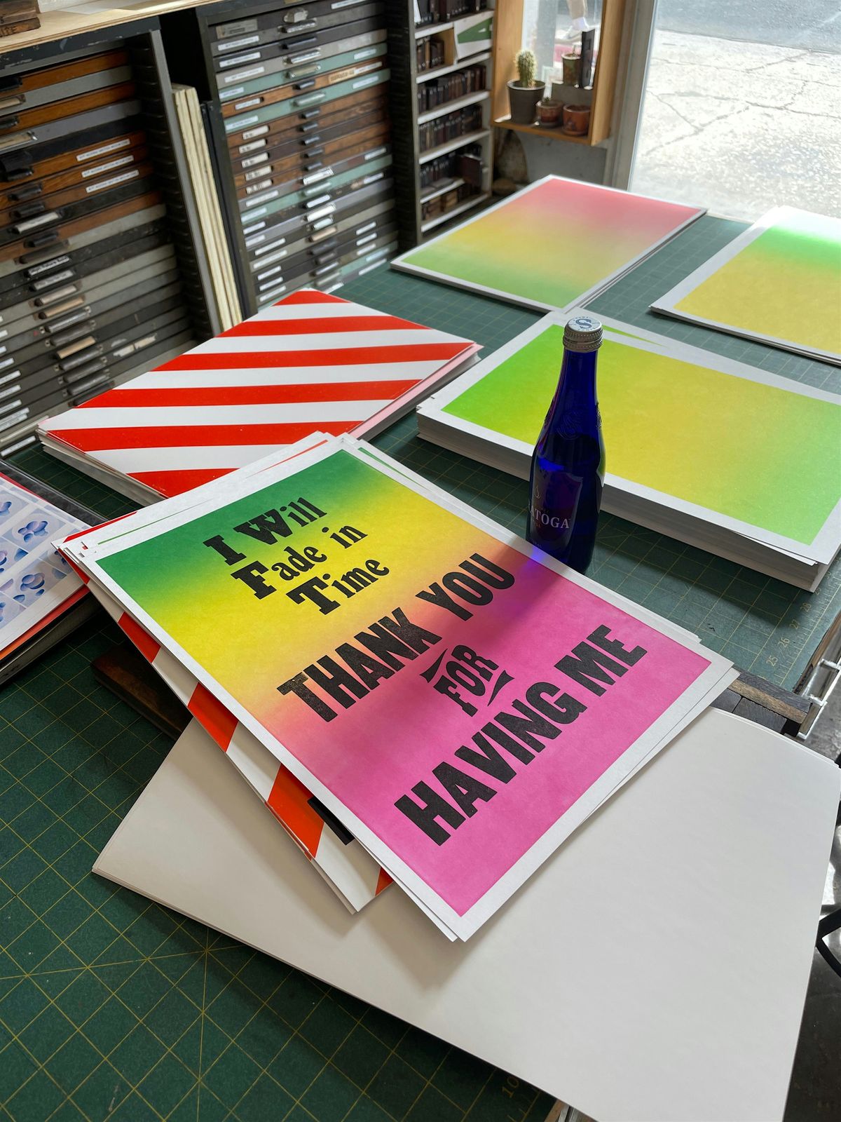 Print A Letterpress Wood Type Poster Edition