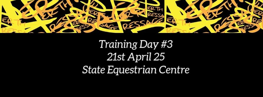 #3 Members Only -  21st April Training Day