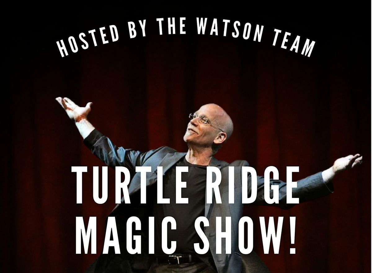 Turtle Ridge Magic Show! (Family Friendly 3PM Showing)