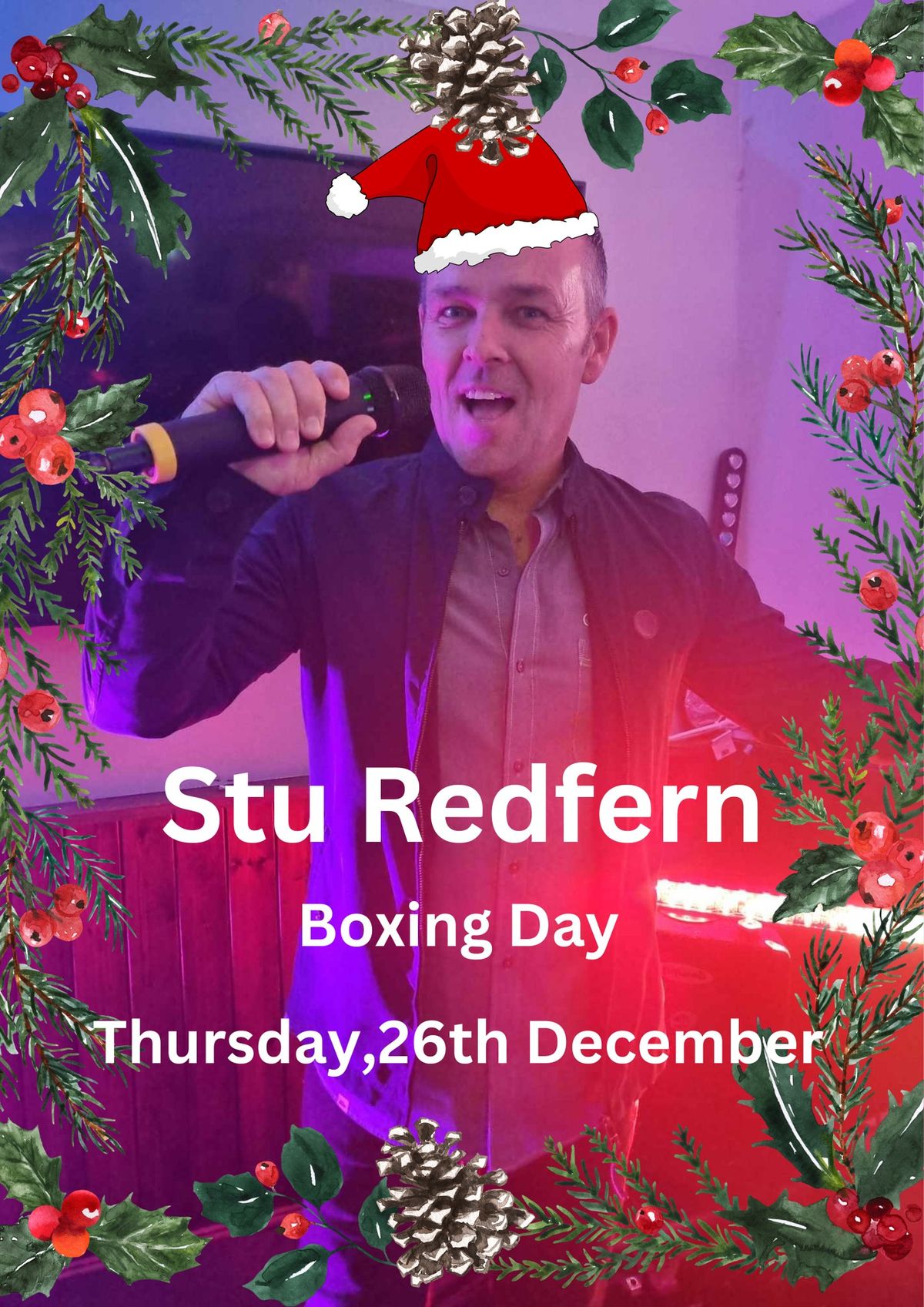 STU REDFERN live