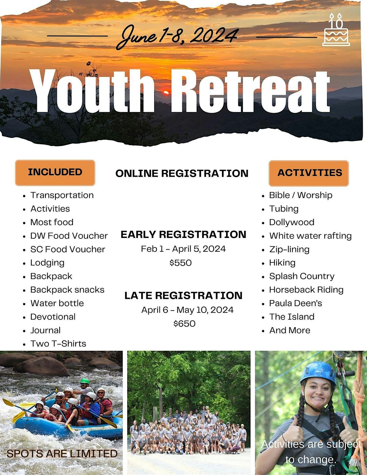 Youth Retreat 2024