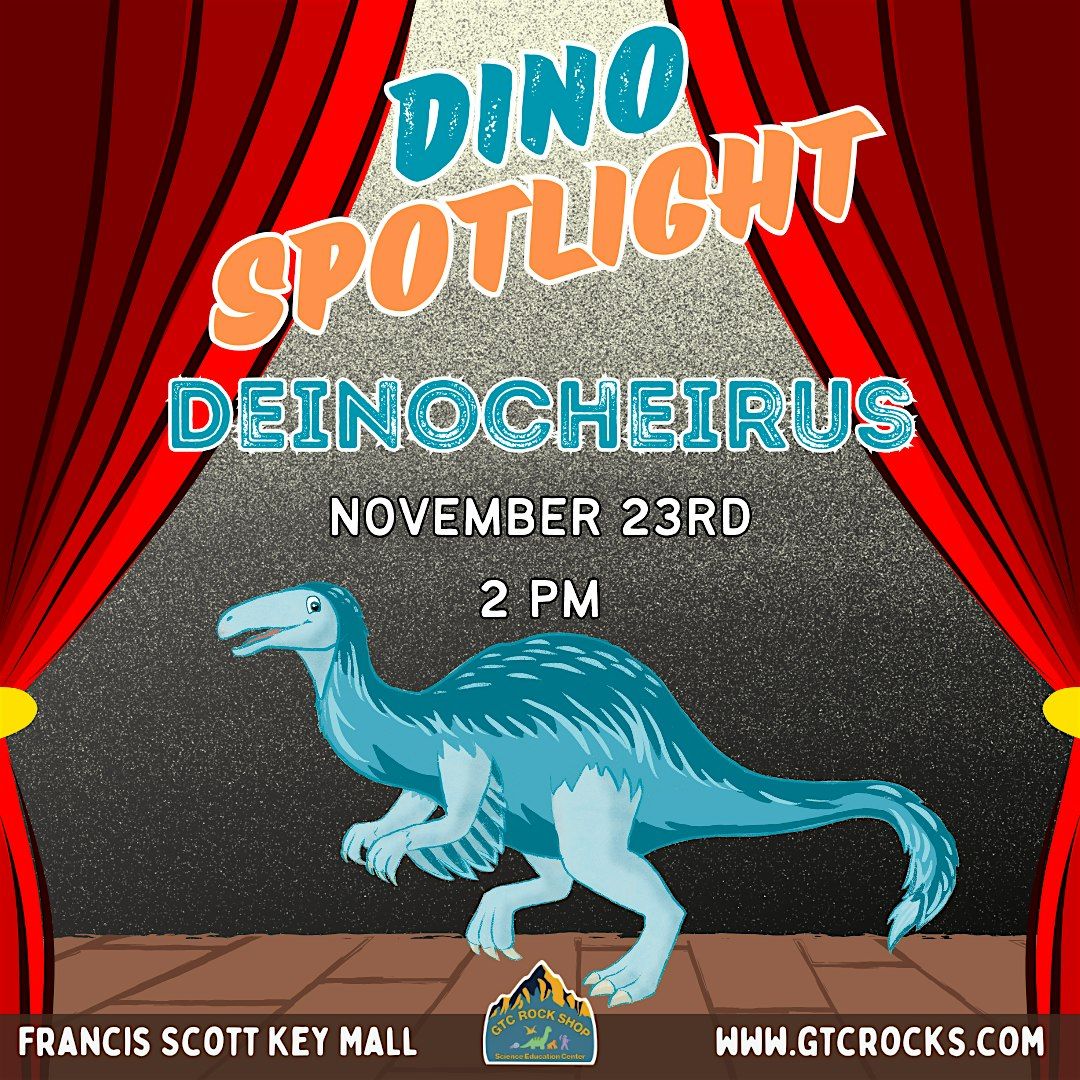 Dino Spotlight: Deinocherius