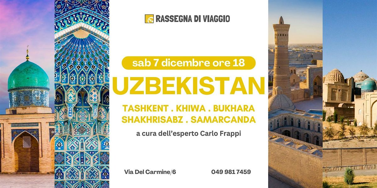 Rassegna di Viaggio: UZBEKISTAN