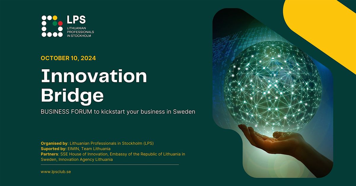 Sweden-Lithuania Business Forum: Innovation Bridge