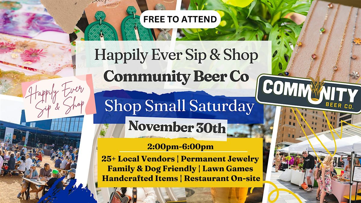 Dallas Shop Small Saturday Sip & Shop